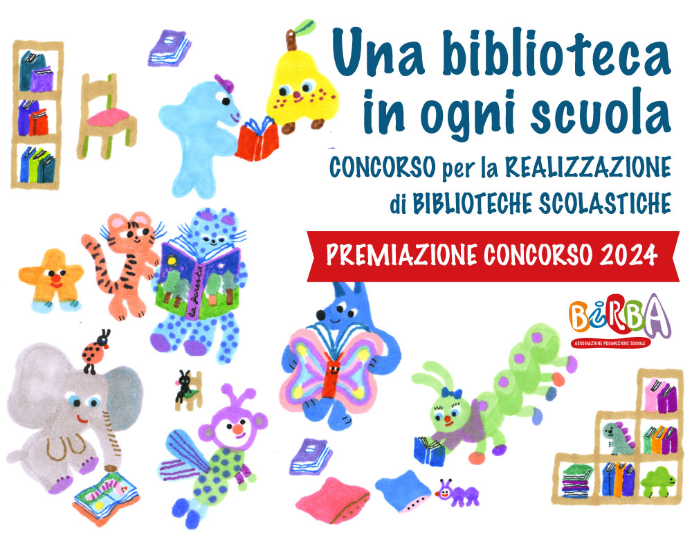 premiazione concorso una biblioteca in ogni scuola 2024 - Birba chi legge Festa delle storie per bambini e ragazzi, Assisi 2023